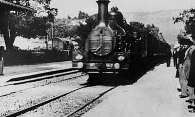 Fotogramma tratto dal film "L'arrivo del Treno" dei Fratelli Lumiere